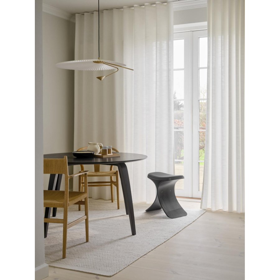 GEJST Luno Skammel H45 cm, Sort Eg