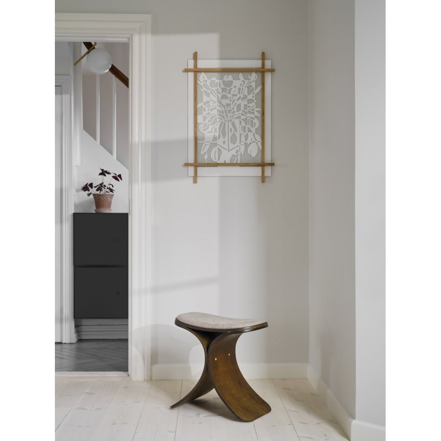 GEJST Luno Skammel H45 cm, Mrk Eg