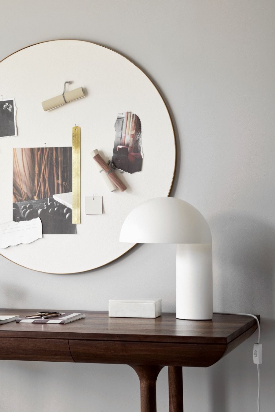 GEJST Leery Tischlampe H40 cm, Wei