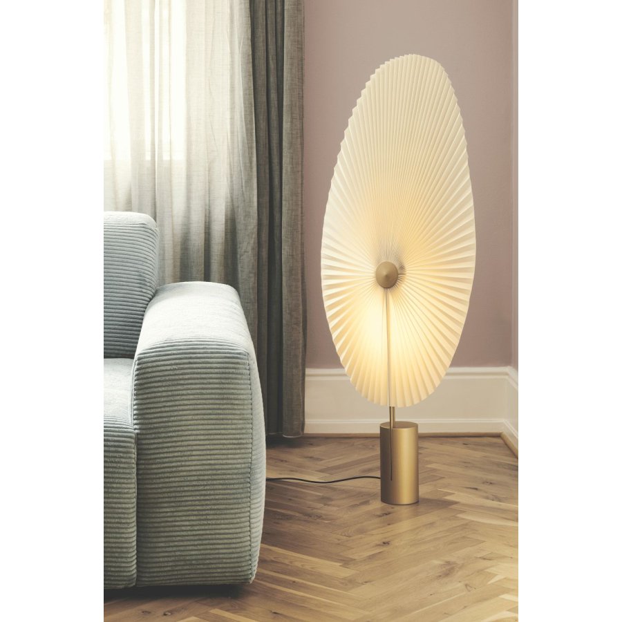 GEJST Liris Stehlampe H118 cm, Messing