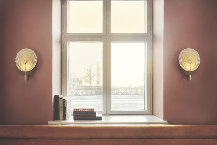 GEJST Liris Wandleuchte 45,5 cm, Messing