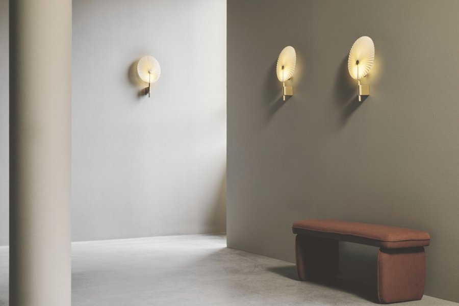 GEJST Liris Wandleuchte 45,5 cm, Messing