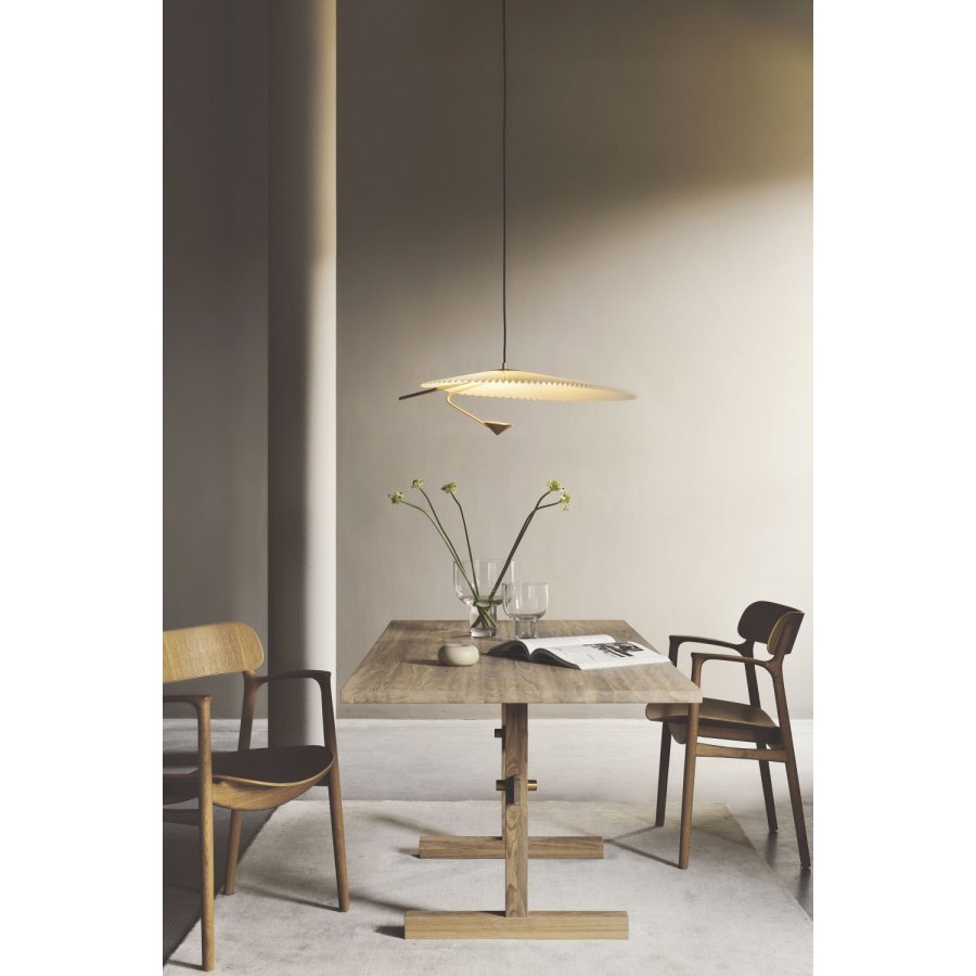 GEJST Liris Pendelleuchte 70 cm, Messing