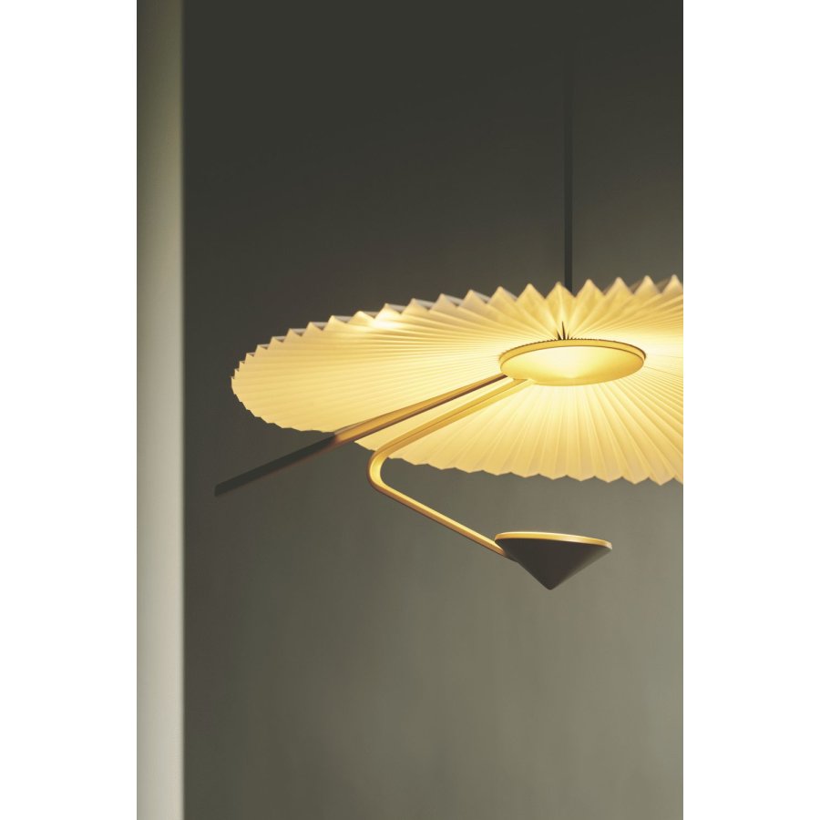 GEJST Liris Pendelleuchte 70 cm, Messing