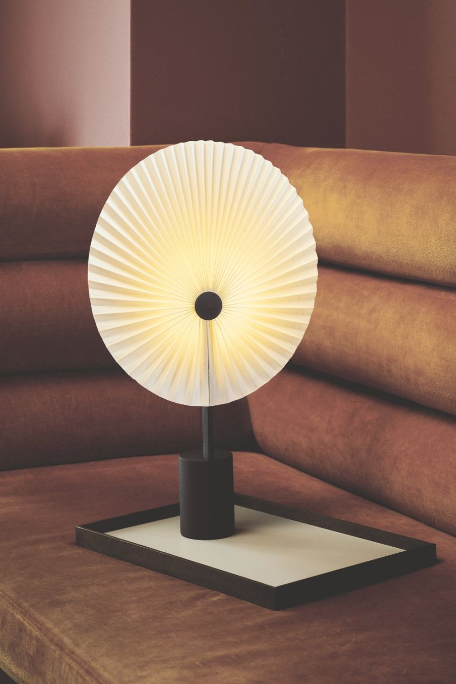 GEJST Liris Akku-Tischlampe H45 cm, Schwarz