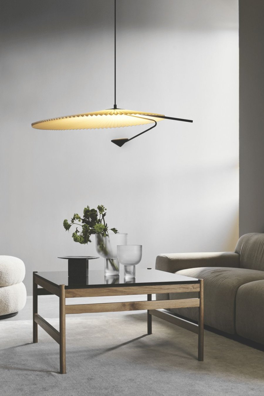 GEJST Liris Pendelleuchte 70 cm, Schwarz