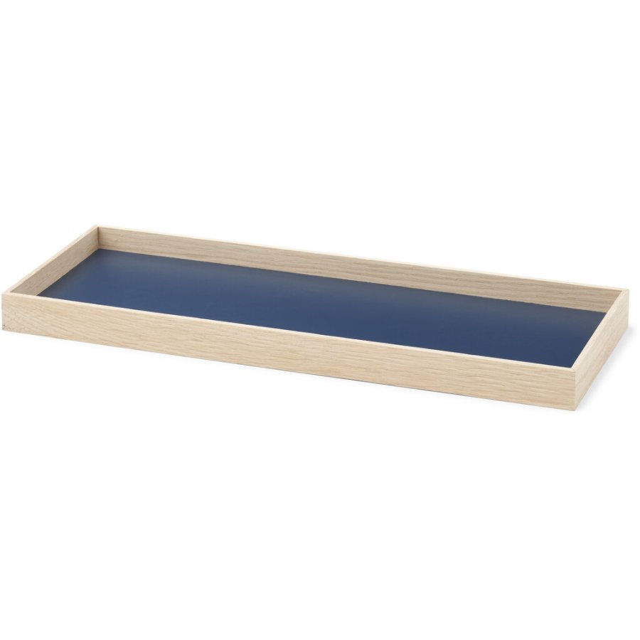 GEJST Frame Tablett 32.4 cm, Eiche/Blau