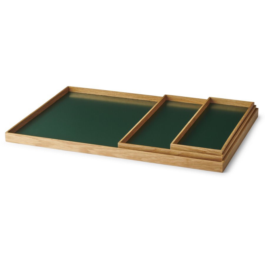 Gejst Frame Tablett 32.4 cm, Eiche/Grn