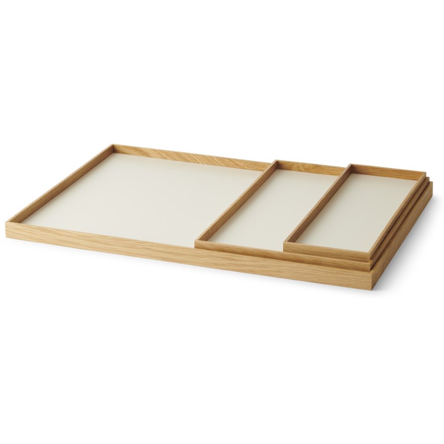 Gejst Frame Tablett 34 cm, Eiche/Beige