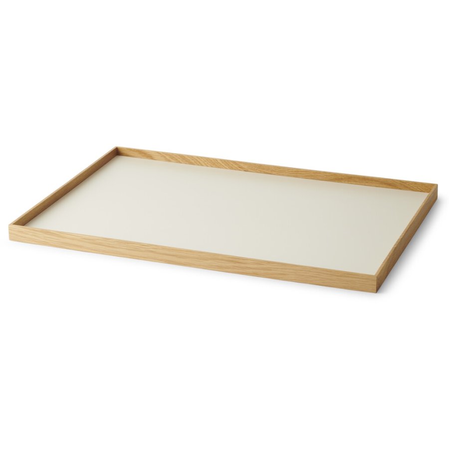 Gejst Frame Tablett 50.6 cm, Eiche/Beige