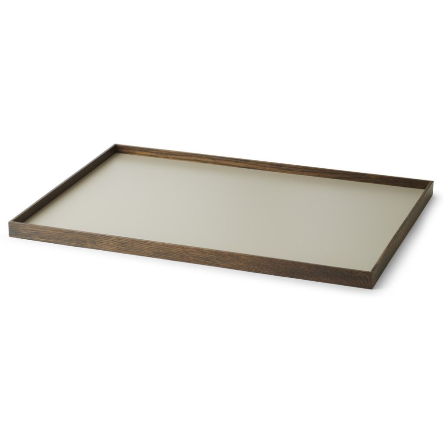 Gejst Frame Tablett 50,6 cm, Eiche geruchert/Grau