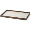 Gejst Frame Tablett 34 cm, Eiche geruchert/Beige