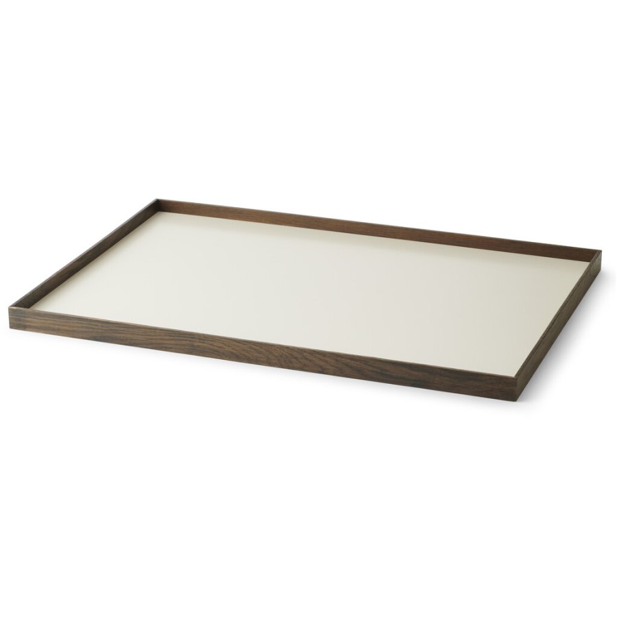 Gejst Frame Tablett 50.6 cm, Eiche geruchert/Beige