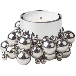 GEJST Molekyl 1 Teelichthalter H3 cm, Chrom