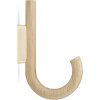 GEJST Hook Haken 19 cm, Eiche/Messing