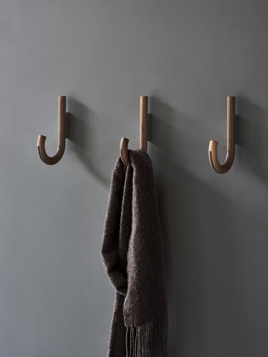 GEJST Hook Knage 19 cm, Valnd/Krom