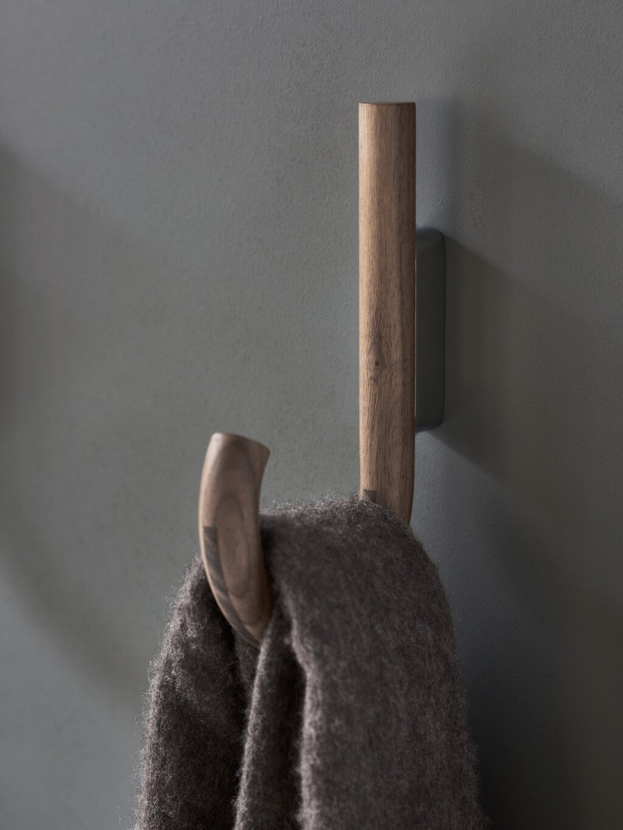 GEJST Hook Knage 19 cm, Valnd/Krom