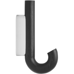 GEJST Hook Krog 13,3 cm, Sort Eg/Krom