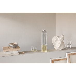 Georg Jensen Bernadotte Karaffel 1 L, Krystalglas/Blankt Stål