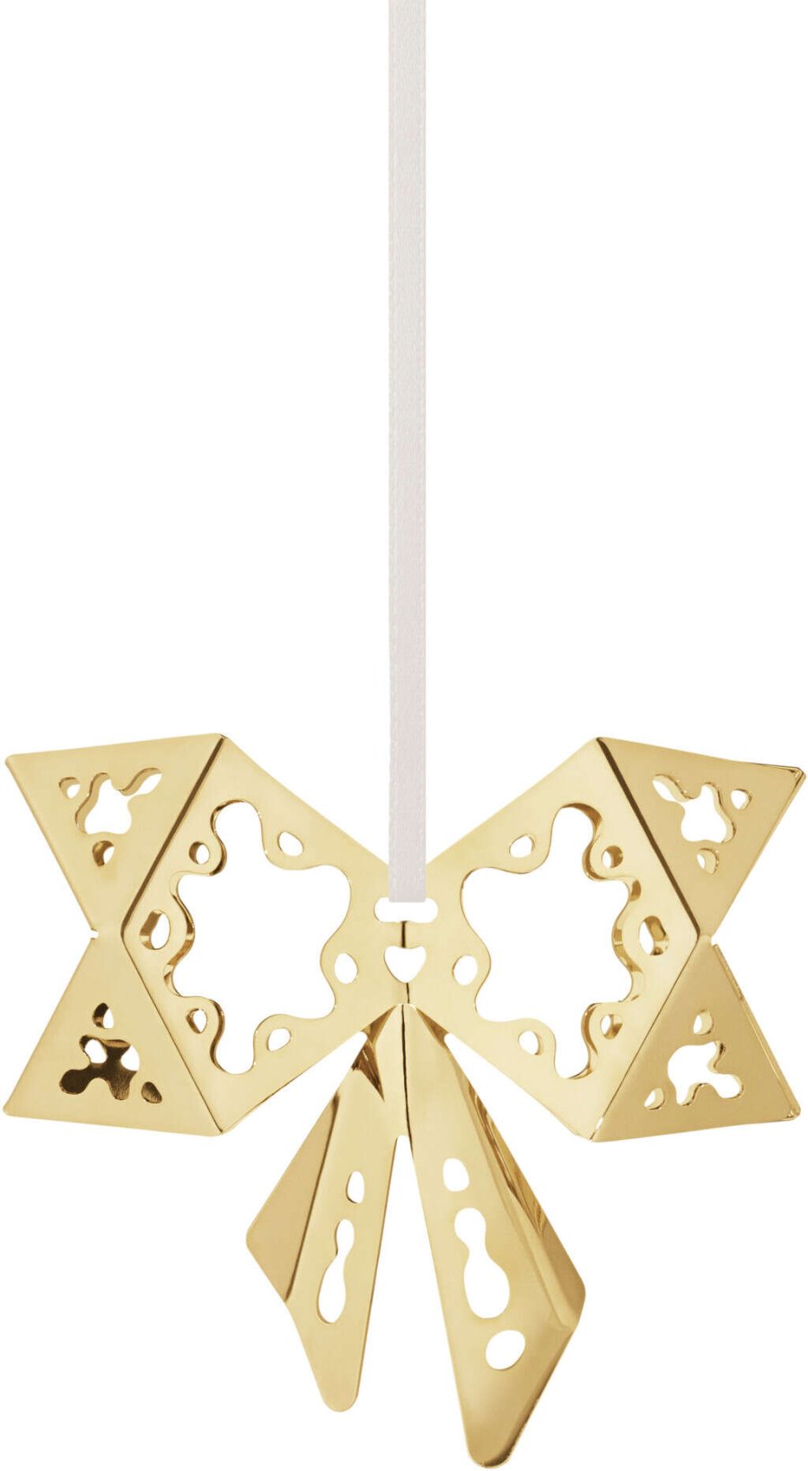 Georg Jensen Juleornament Sl�jfe 2022, Guldbelagt