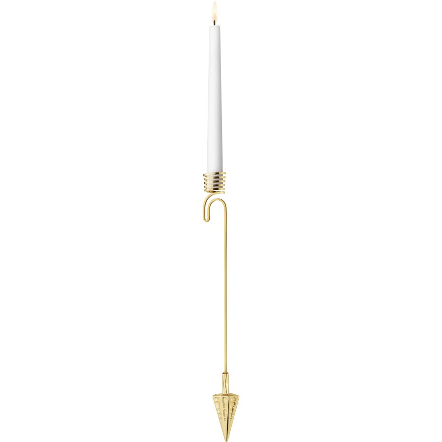 Georg Jensen Lysholder Krmmerhus 2022, Guldbelagt
