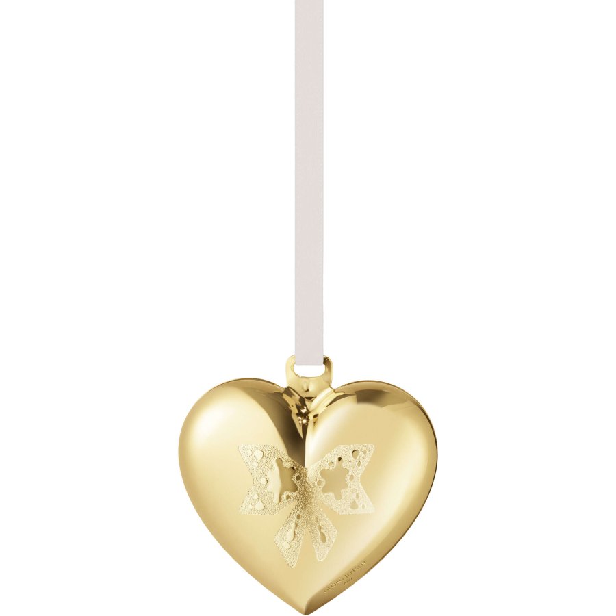 Georg Jensen Julehjerte 2022, Guldbelagt