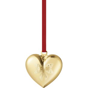 Georg Jensen Julehjerte 2022, Guldbelagt