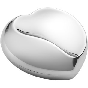 Georg Jensen Schmuckkstchen 10 cm, Blankstahl