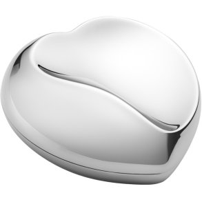 Georg Jensen Schmuckkstchen 13 cm, Blankstahl