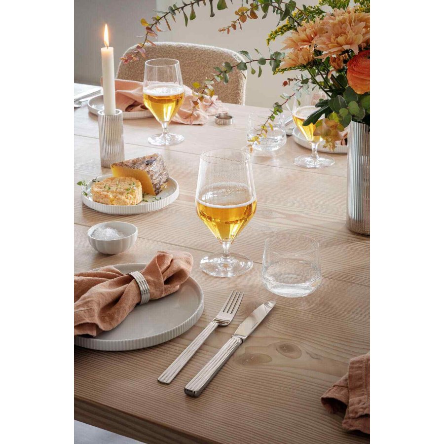 Georg Jensen Bernadotte Bierglas 6er Set, 52 cl