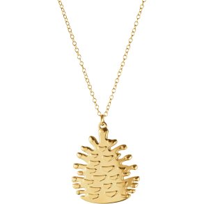 Georg Jensen Juleornament Kogle 2023, Guldbelagt