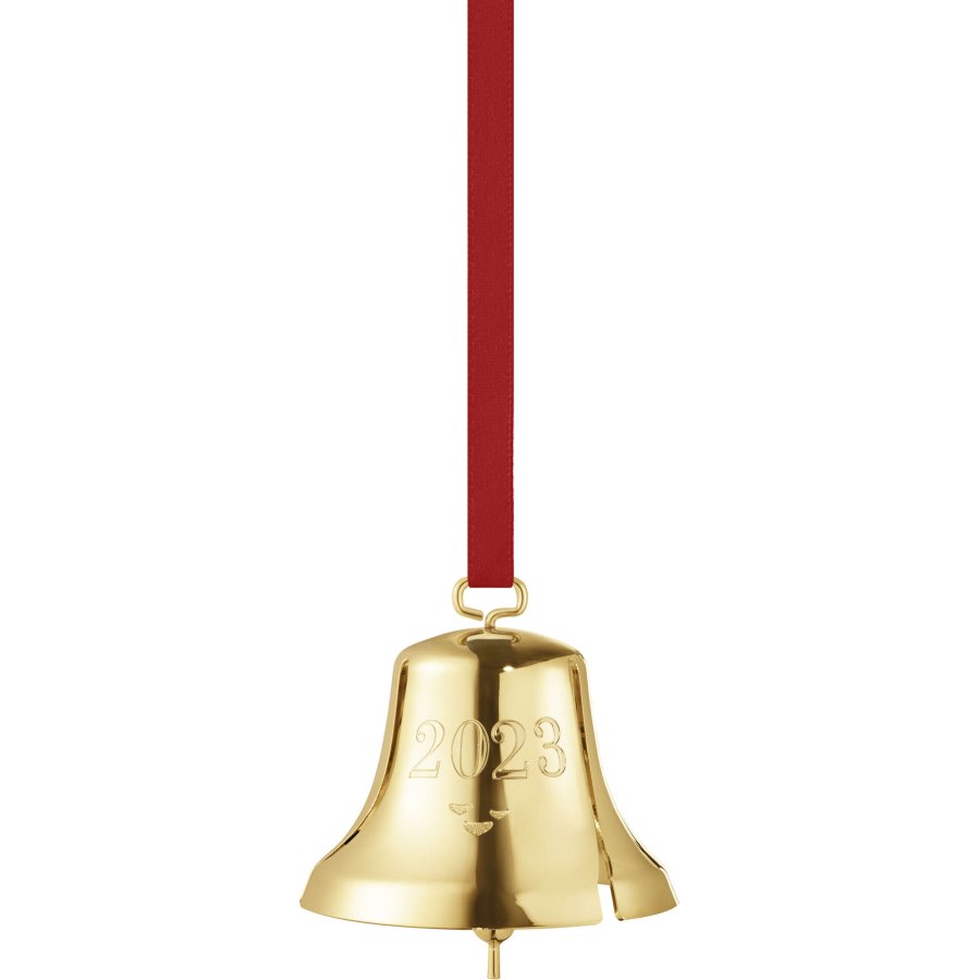 Georg Jensen Weihnachtsglocke 2023, Vergoldet