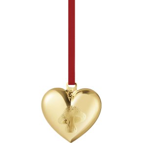 Georg Jensen Julehjerte 2023, Guldbelagt