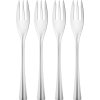 Georg Jensen Cobra Kuchengabeln 4er Set, Stahl glnzend