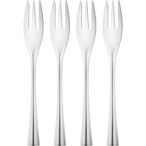 Georg Jensen Cobra Kuchengabeln 4er Set, Blankstahl