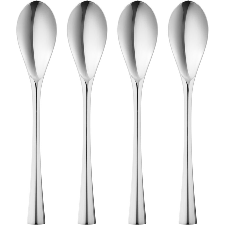 Georg Jensen Cobra Dessertskeer 4 stk, Blankt Stl