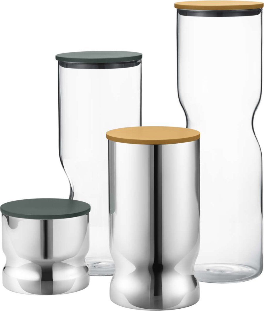 Georg Jensen Alfredo Vorratsglas 2 L, Gelb