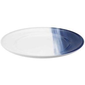 Georg Jensen Henning Koppel Teller 27 cm, Wei/Blau