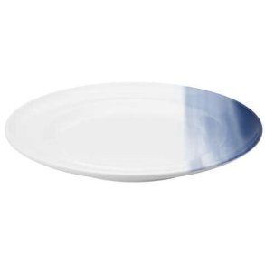 Georg Jensen Henning Koppel Teller 16 cm, Wei/Blau