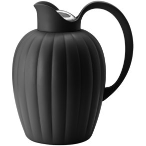 Georg Jensen Bernadotte Thermoskanne 1 L, Schwarz