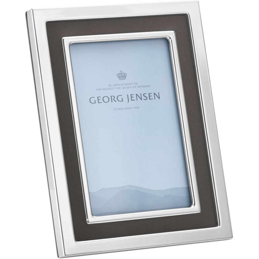 Georg Jensen Manhattan Bilderrahmen 25x20 cm, Blanker Stahl