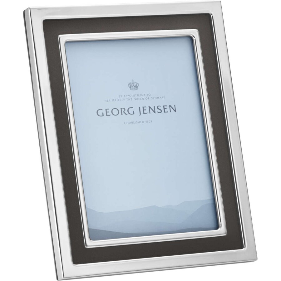 Georg Jensen Manhattan Bilderrahmen 18x23 cm, Blanker Stahl