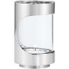 Georg Jensen Chrome Contours Fyrfadsstage H12 cm, Blankt Stl