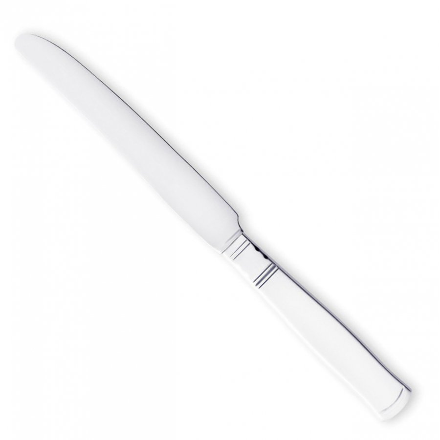 Gense Rosenholm Frokostkniv Langt Blad, Slv