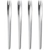 Georg Jensen Arne Jacobsen Kuchengabeln 4er Set, Stahl Matt