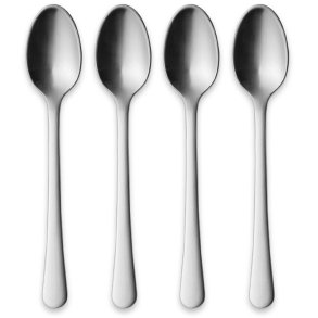 Georg Jensen Copenhagen Dessertlffel 4er Set, Stahl Matt