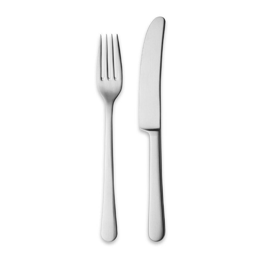 Georg Jensen Copenhagen Lunch-8er Set, Stahl Matt