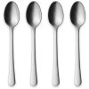 Georg Jensen Copenhagen Teelöffel Groß 4er Set, Stahl Mat