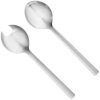 Georg Jensen New York Servierbesteck 2er Set, Stahl Matt