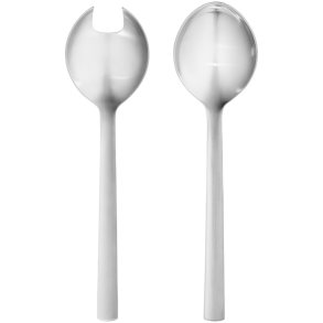 Georg Jensen New York Servierbesteck 2er Set, Stahl Matt